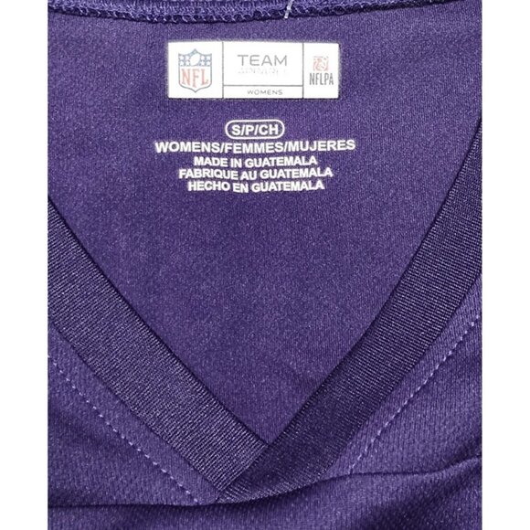 NFL Team Apparel Women's Baltimore Ravens #8 Lamar Jackson Jersey - Picture 7 of 7